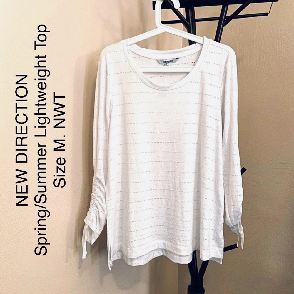 Spring & Summer Top Tee Lightweight Sweater Viscose Blouse